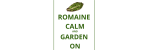 Romaine calm and garden on